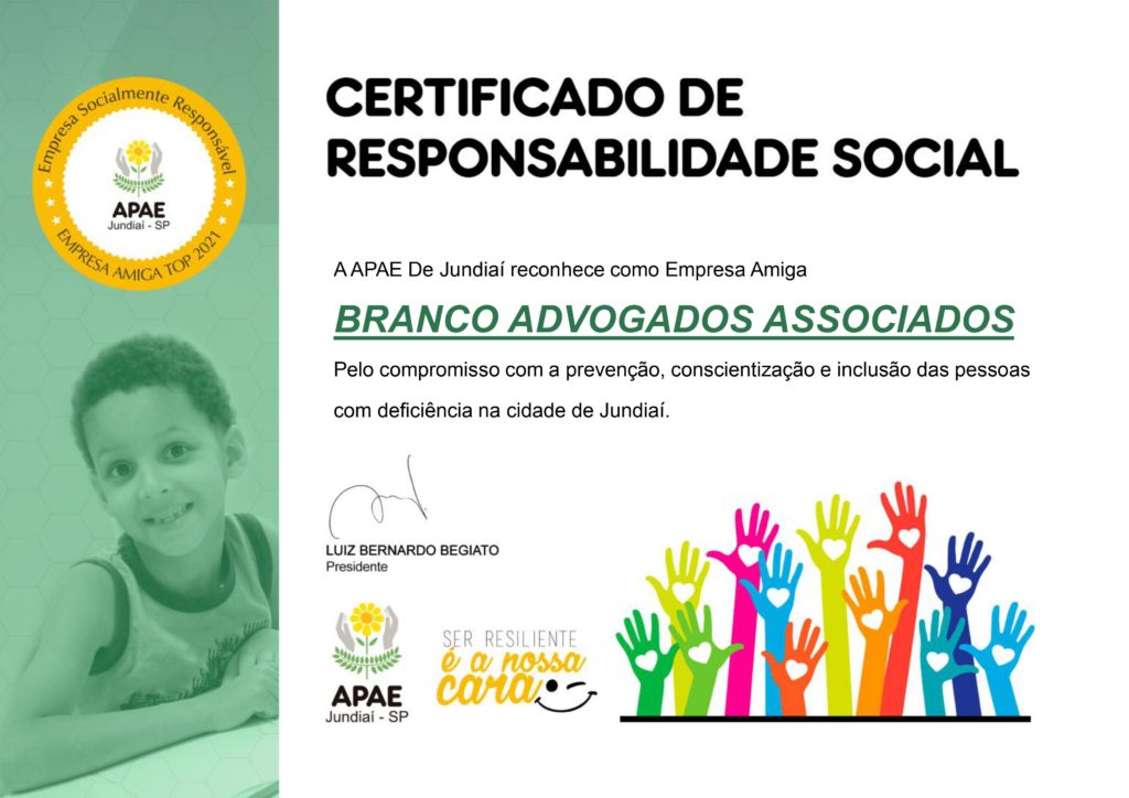 Certificado de Responsabilidade Social